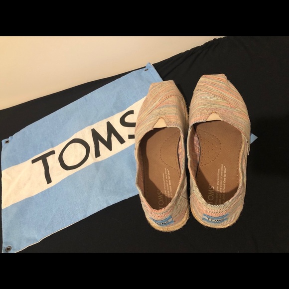 Toms Shoes - TOMS Espadrille Canvas Slip Ons